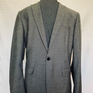 Gray H&M Men's Blazer, 44R, FREE SHIPPING
